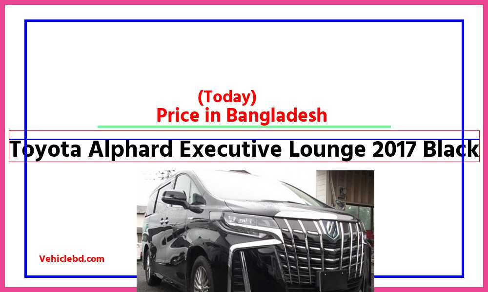 Toyota Alphard Executive Lounge 2017 Blackfeaturepic