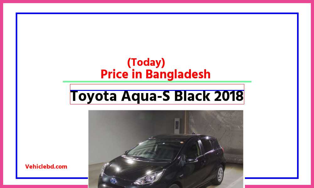Toyota Aqua S Black 2018featurepic