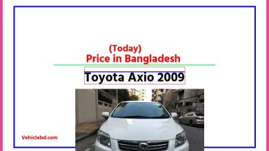 Photo of Toyota Axio 2009 Price in Bangladesh [আজকের দাম]