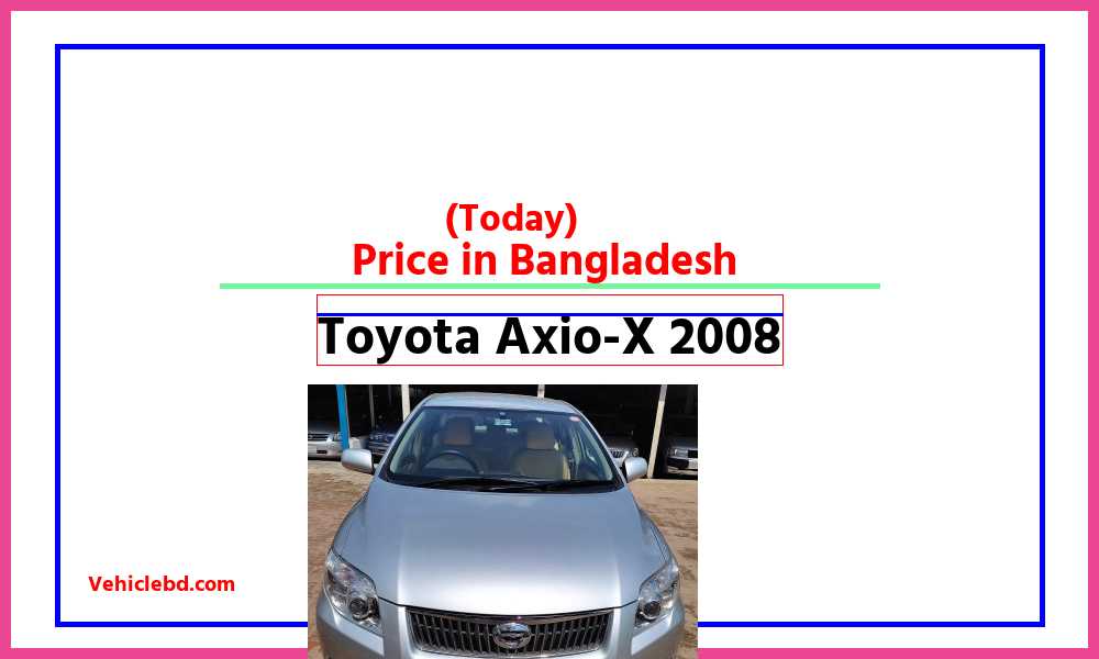 Toyota Axio X 2008featurepic