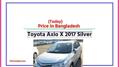 Photo of Toyota Axio X 2017 Silver Price in Bangladesh [আজকের দাম]