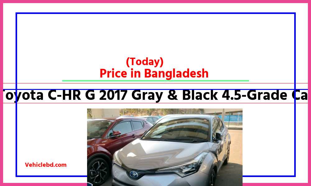 Toyota C HR G 2017 Gray Black 4.5 Grade Carfeaturepic