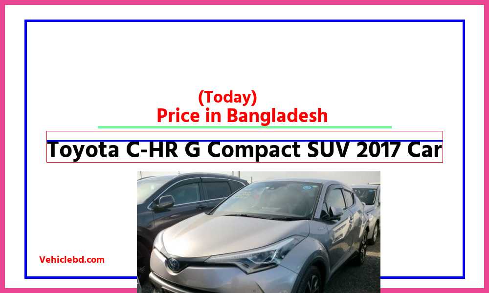 Toyota C HR G Compact SUV 2017 Carfeaturepic