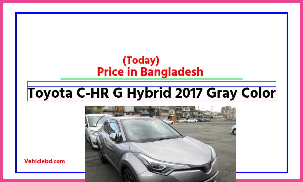 Toyota C HR G Hybrid 2017 Gray Colorfeaturepic