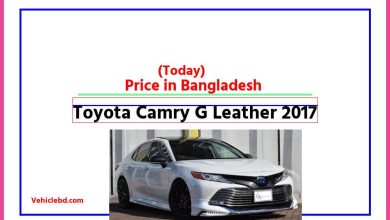 Photo of Toyota Camry G Leather 2017 Price in Bangladesh [আজকের দাম]