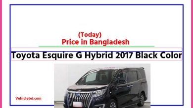 Photo of Toyota Esquire G Hybrid 2017 Black Color Price in Bangladesh [আজকের দাম]