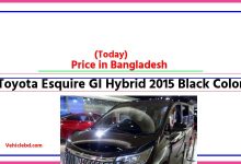 Photo of Toyota Esquire GI Hybrid 2015 Black Color Price in Bangladesh [আজকের দাম]