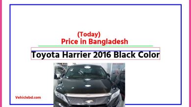 Photo of Toyota Harrier 2016 Black Color Price in Bangladesh [আজকের দাম]