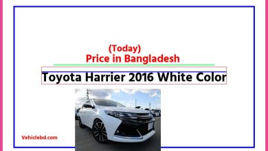Photo of Toyota Harrier 2016 White Color Price in Bangladesh [আজকের দাম]