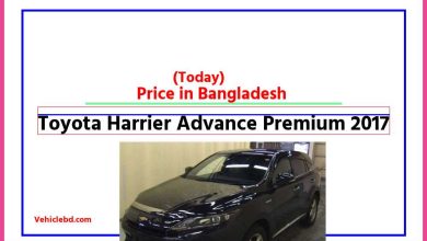 Photo of Toyota Harrier Advance Premium 2017 Price in Bangladesh [আজকের দাম]