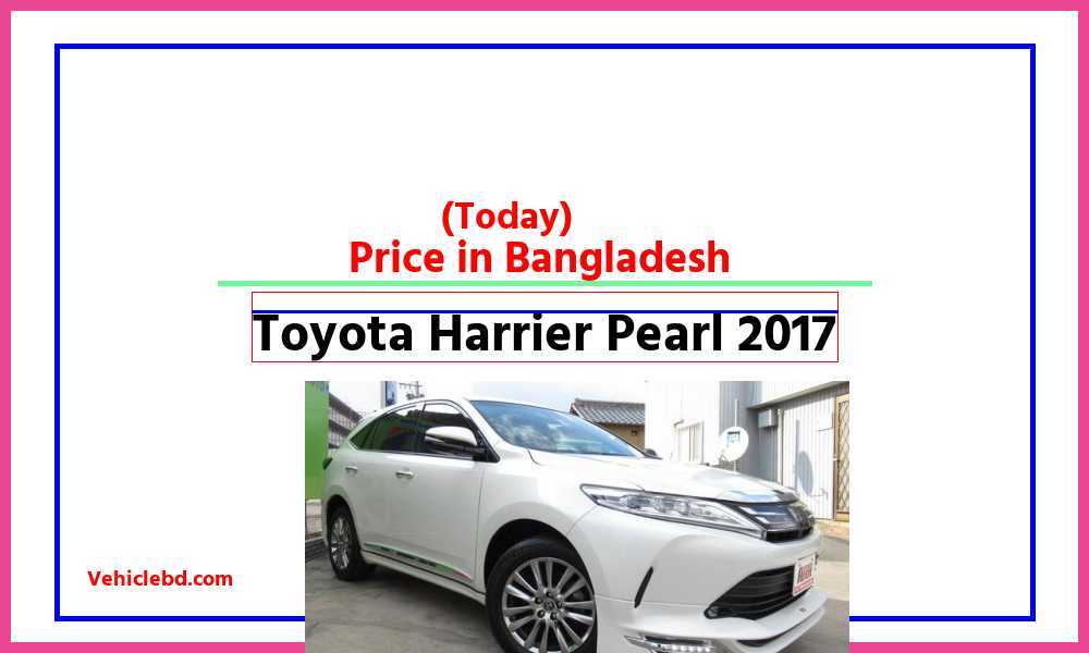 Toyota Harrier Pearl 2017featurepic