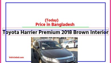 Photo of Toyota Harrier Premium 2018 Brown Interior Price in Bangladesh [আজকের দাম]