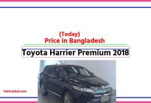 Photo of Toyota Harrier Premium 2018 Price in Bangladesh [আজকের দাম]