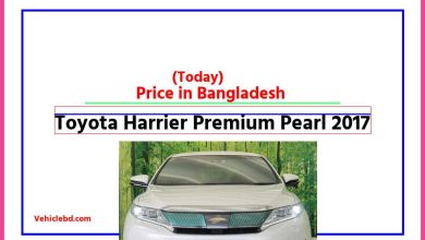 Photo of Toyota Harrier Premium Pearl 2017 Price in Bangladesh [আজকের দাম]