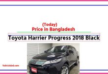 Photo of Toyota Harrier Progress 2018 Black Price in Bangladesh [আজকের দাম]