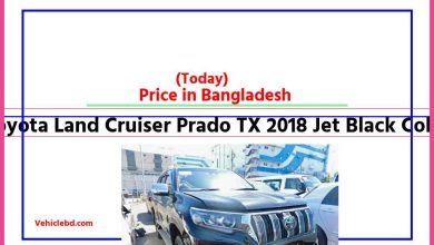 Photo of Toyota Land Cruiser Prado TX 2018 Jet Black Color Price in Bangladesh [আজকের দাম]