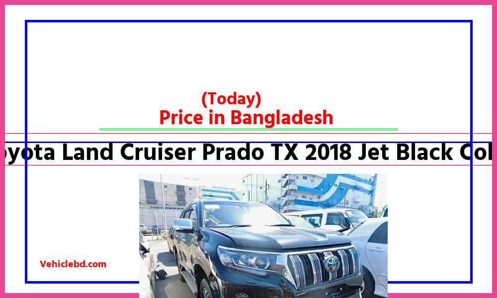 Toyota Land Cruiser Prado TX 2018 Jet Black Colorfeaturepic