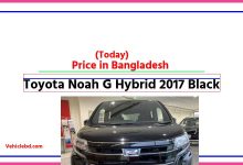 Photo of Toyota Noah G Hybrid 2017 Black Price in Bangladesh [আজকের দাম]