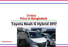 Photo of Toyota Noah G Hybrid 2017 Price in Bangladesh [আজকের দাম]