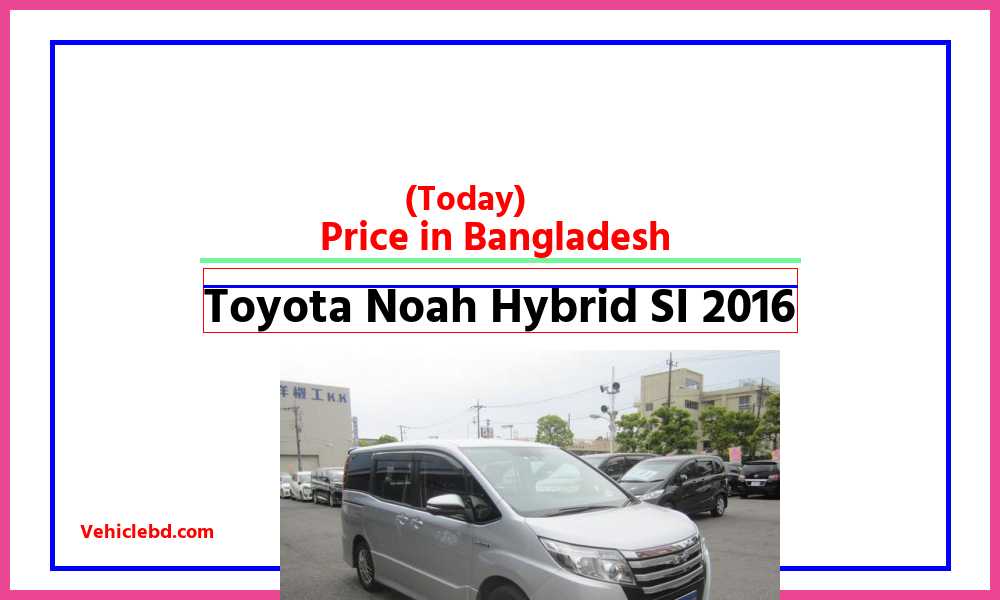 Toyota Noah Hybrid SI 2016featurepic