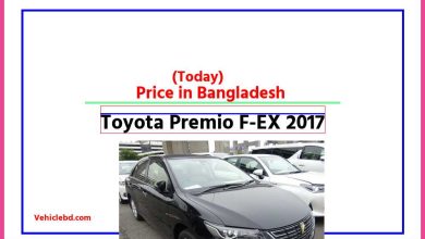 Photo of Toyota Premio F-EX 2017 Price in Bangladesh [আজকের দাম]
