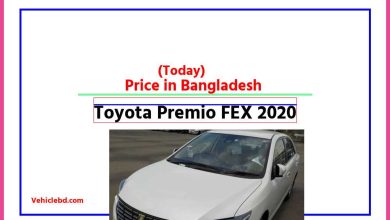Photo of Toyota Premio FEX 2020 Price in Bangladesh [আজকের দাম]