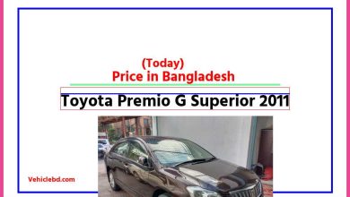Photo of Toyota Premio G Superior 2011 Price in Bangladesh [আজকের দাম]