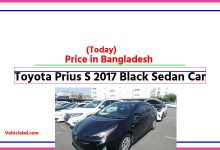 Photo of Toyota Prius S 2017 Black Sedan Car Price in Bangladesh [আজকের দাম]