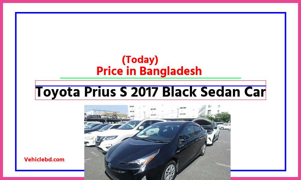 Toyota Prius S 2017 Black Sedan Carfeaturepic