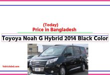 Photo of Toyoya Noah G Hybrid 2014 Black Color Price in Bangladesh [আজকের দাম]